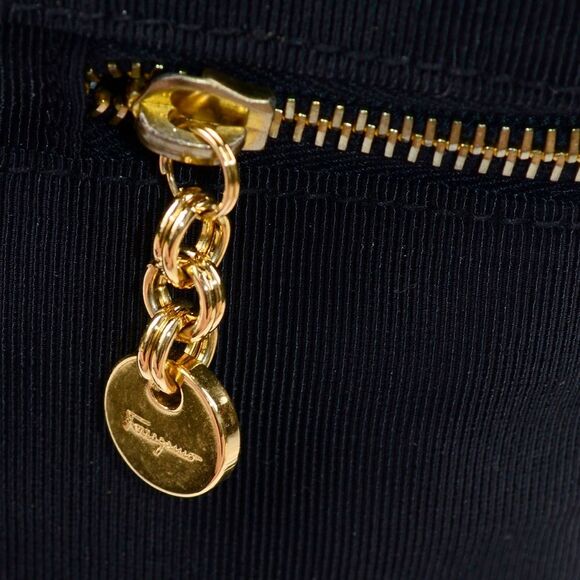 Vintage Salvatore Ferragamo 1990s Travel Shoe Bag – Black  – Made in Italy - Picture 7 of 12